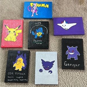 Pokemon paintings